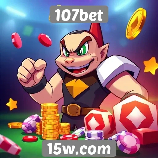 107bet oferta diversificada de jogos online